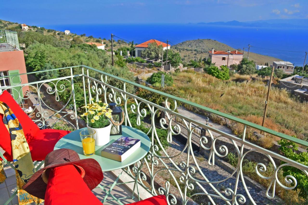 Aegina Colors Villa Sfentouri Eksteriør bilde